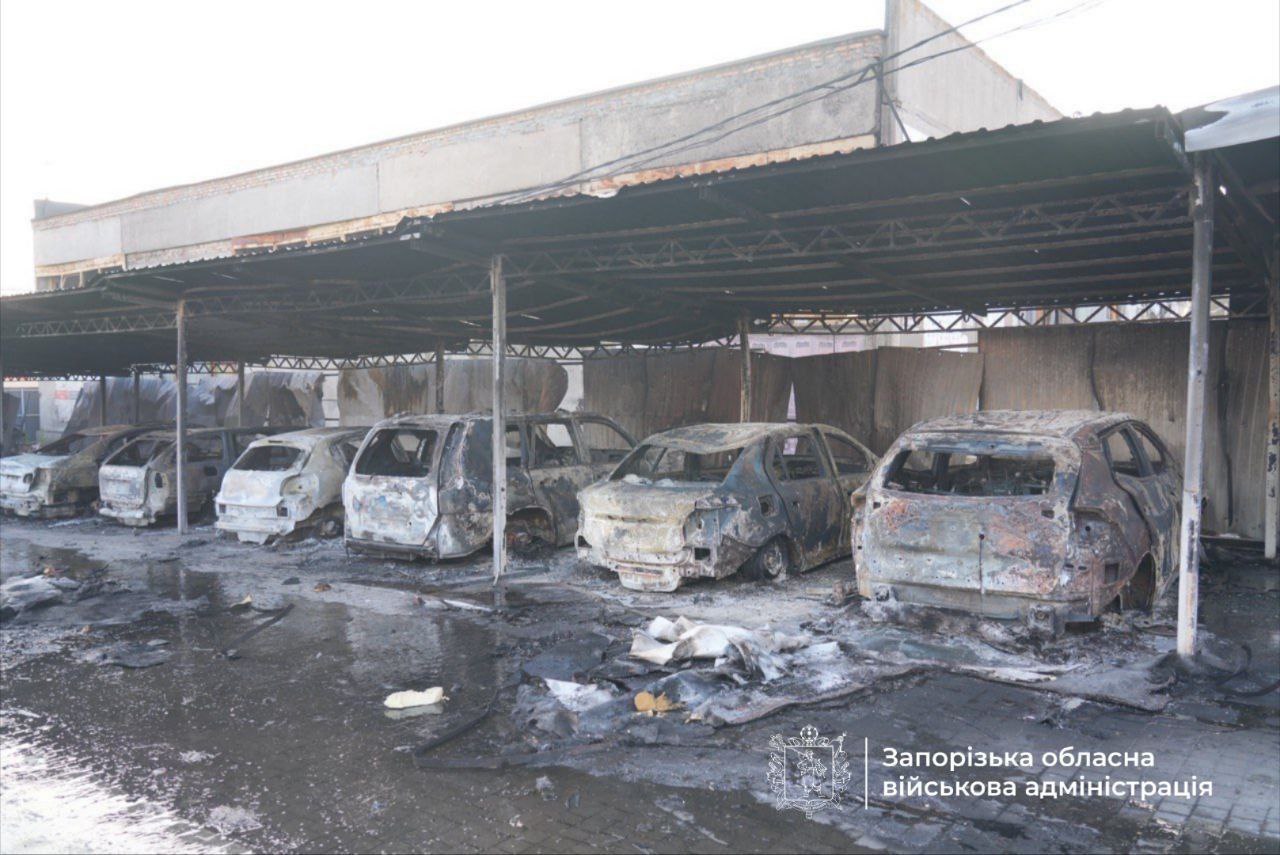 Атака дронів на Запоріжжя: наслідки удару